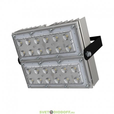 Архитектурный узконаправленный Прожектор серия S 60Вт, 9600Лм, 5000К, IP67. линза 90°