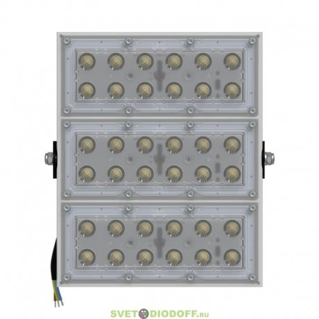 Прожектор светодиодный, узконаправленный архитектурный серия S 80Вт, 5000К Яркий дневной, 13200Лм, линза 55°
