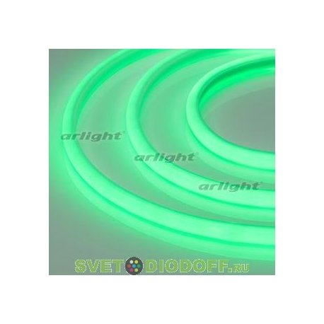 Лента светодиодная термостойкая RTW-2835-180 24V Green (14.4W/m, High temp) зеленый