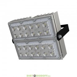 Архитектурный узконаправленный Прожектор серия S 70Вт, 11200Лм, 5000К Яркий дневной, IP67. линза 55°