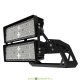 Мощный светодиодный прожектор Плазма Про 600Вт, 82200Лм, CRI70, 5000К Яркий дневной, оптика 8°, IP66/IP67