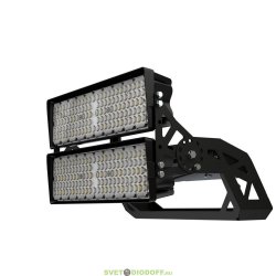 Мощный светодиодный прожектор Плазма Про DALI SPORT 500Вт, 62000Лм, CRI90, 5700К Яркий дневной, оптика узкая 12°, IP66/IP67