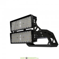 Мощный светодиодный прожектор Плазма Про 600 SPORT DMX 600Вт, 72000Лм, CRI90, 5700К Яркий дневной, оптика 12°, IP66/IP67