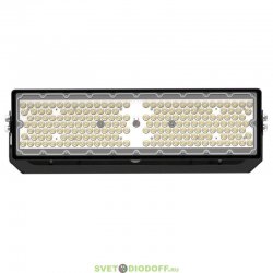 Мощный светодиодный прожектор Плазма Про 200Вт, 34780Лм, CRI70, 5000К Яркий дневной, оптика 55°, IP66/IP67