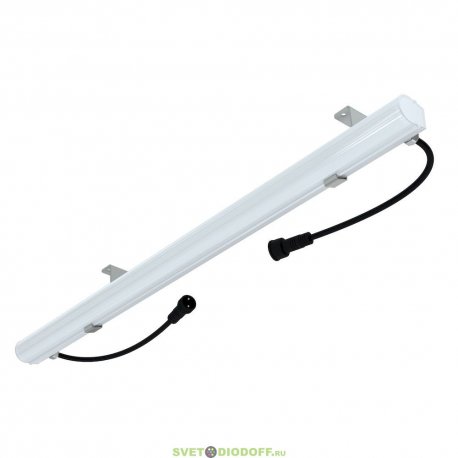 Линейный светодиодный светильник, фасадный Модерн v2.0 6Вт 820Лм (9вт/м) 24VDC 5000К Яркий дневной Опал Транзит 675мм