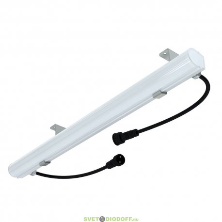 Линейный светодиодный светильник, фасадный Модерн v2.0 4,5Вт 615Лм (9вт/м) 24VDC 5000К Яркий дневной Опал Транзит 510мм