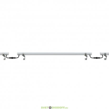 Линейный светодиодный светильник, фасадный Модерн v2.0 6Вт 820Лм (9вт/м) 48VDC 5000К Яркий дневной Опал Транзит 675мм