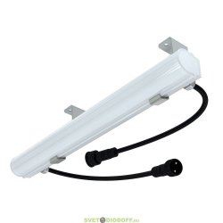 Линейный светодиодный светильник, фасадный Модерн v2.0 3Вт 410Лм (9вт/м) 48VDC 5000К Яркий дневной Опал Транзит 345мм