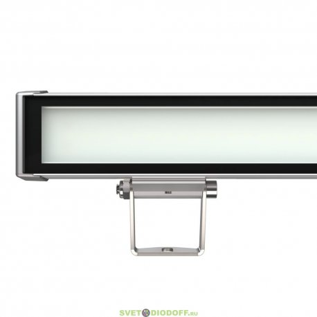 Архитектурно-фасадная линейная подсветка БАРОККО S 48Вт, 5280Лм, CRI80, 48В DC, 5000К Яркий дневной, оптика 100°, Опал 1200мм