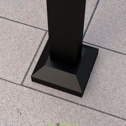 Декоративный цоколь. Парк (Фланец анкерный/приварной)