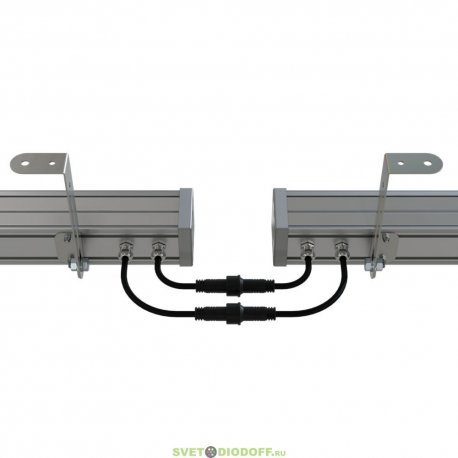 Опция. Барокко RGB(W). Транзитное подключение. Штепсельный разъем, IP67