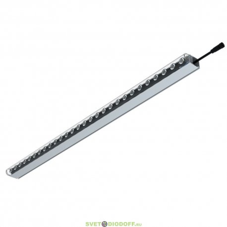 Архитектурный светильник Модерн v2.0 16Вт Оптики 1600Лм (16Вт/м) 48В DC CRI80 5000К оптика 15х60° Профиль, транзитное 1000мм