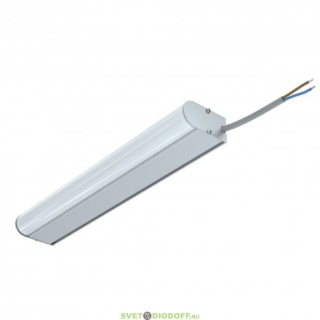 Архитектурный светодиодный светильник ЛИНИЯ Модерн v2.0 Профиль, 1,0Вт, 137Лм (3Вт/м) 48V DC, 5000К Яркий дневной, Опал, 345мм