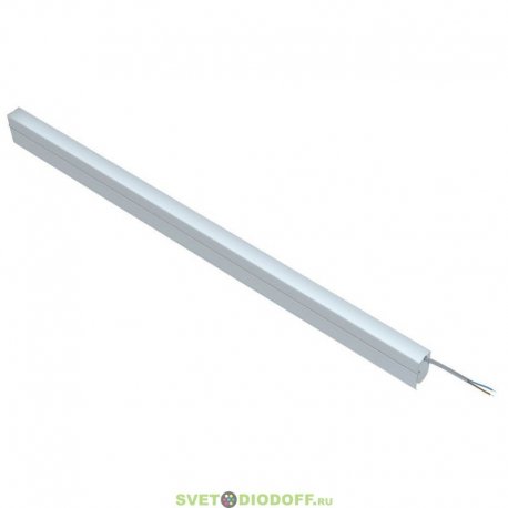 Архитектурный светодиодный светильник ЛИНИЯ Модерн v2.0 Профиль Козырек, 2,5Вт, 343Лм (3Вт/м) 48V DC, 5000К, Опал, 840мм