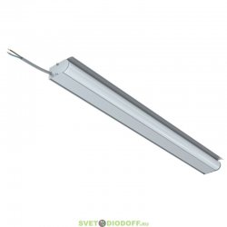 Архитектурный светодиодный светильник ЛИНИЯ Модерн v2.0 Профиль Козырек, 2,0Вт, 274Лм (3Вт/м) 48V DC, 5000К, Опал, 675мм