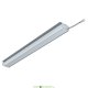 Архитектурный светодиодный светильник ЛИНИЯ Модерн v2.0 Профиль Козырек, 1.5Вт, 190Лм (3Вт/м) 48V DC, 3000К, Опал, 510мм