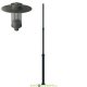 Светильник парковый на модульной опоре ОМ-120-76-60-4, торшер Шафт 60 5000К 155х85°