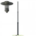 Светильник парковый на модульной опоре ОМ-120-76-60-4, торшер Шафт 60 3000К 155х85° 7720Лм