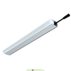 Архитектурный светодиодный светильник ЛИНИЯ Модерн v2.0 Профиль Транзитное Подкл., 1,5Вт, 205Лм (3Вт/м) 48VDC, 5000К Опал 510мм