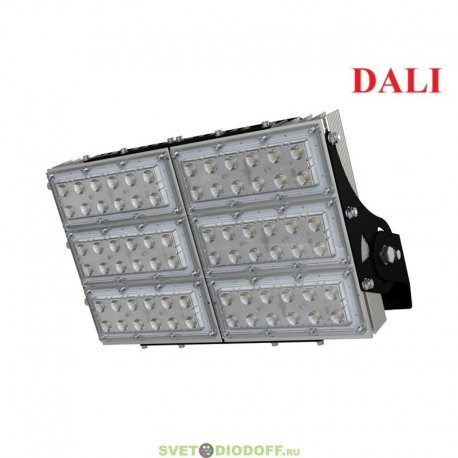 Прожектор светодиодный управление DALI S 200Вт, 5000К Яркий дневной, 31600Лм, оптика 60°, IP67