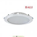 Встраиваемый светодиодный светильник Даунлайт 15 L DALI, 15Вт, 1670Лм, 3000К Теплый, Опал, 224×180х42мм