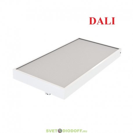 Светодиодный светильник DALI Офис 25Вт, 2950Лм, 5000К Яркий дневной, Опал, 595×295×50мм