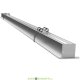 Линейный светодиодный светильник DALI Элегант Встраиваемый 80Вт, 7200Лм, 2000мм, 5000К дневной яркий