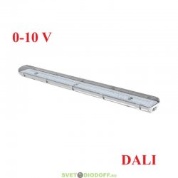 Светодиодный линейный промышленный светильник DALI Айсберг-60Вт, IP65, 4000К, 9800Лм, прозрачный