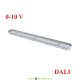 Светодиодный линейный промышленный светильник DALI Айсберг-60Вт, IP65, 3000К, 9110Лм, прозрачный
