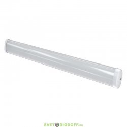 Линейный светодиодный светильник ПромЛЭД Айсберг Лайт 30, 29Вт, 3910Лм, CRI80, 3000К Теплый, Опал, IP54, 1000мм