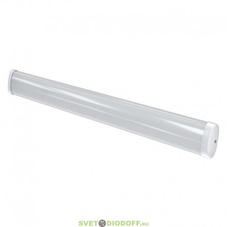 Линейный светодиодный светильник ПромЛЭД Айсберг Лайт ЭКО 20Вт, 2800Лм, CRI70, 3000К Теплый, Опал, IP54, 1000мм