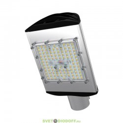 Консольный светодиодный уличный светильник Магистраль v3.0 Мультилинза оптика 155×70° градусов, 70Вт, 3000К, 10810Лм, IP67