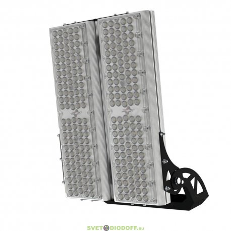 Светодиодный прожектор для спортивных объектов, портов и тд Плазма 600 LV CRI80 , 600Вт, 87400Лм, 5000К, оптика 25°
