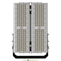 Светодиодный прожектор для спортивных объектов, портов и тд Плазма 500 LV CRI80 , 500Вт, 76600Лм, 5000К, оптика 90°