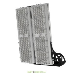 Светодиодный прожектор для спортивных объектов, портов и тд Плазма 500 LV CRI80 , 500Вт, 76600Лм, 5000К, оптика 55°