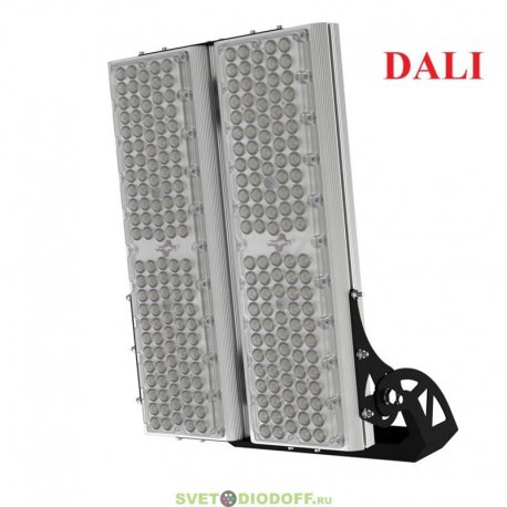 Светодиодный прожектор DALI для спортивных объектов Плазма 700 LV CRI80 , 700Вт, 112000Лм, 5000К, оптика 85°