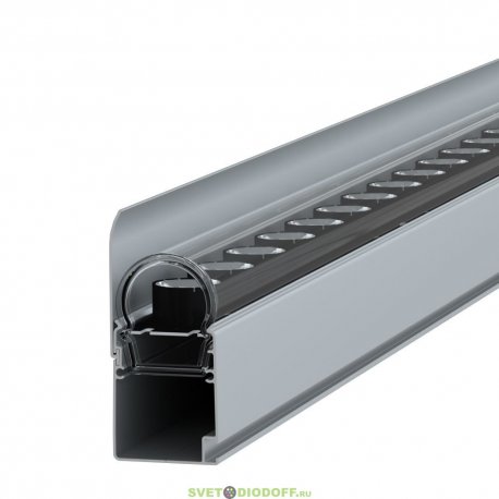 Архитектурный светильник Модерн v2.0 4Вт Оптики 480Лм (8Вт/м) 48В DC CRI80 5000К оптика 25° Профиль, козырек, транзит 500мм