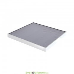 Светодиодный светильник Офис 50 CRI90, 52Вт, 6200Лм, 6500К Холодный белый, Призма, 595×595×50мм