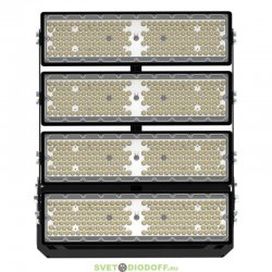 Мощный светодиодный прожектор Плазма Про 2000Вт, 260000Лм, CRI80, 5000К Яркий дневной, оптика 18°, IP66/IP67