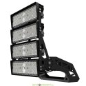 Мощный светодиодный прожектор Плазма Про 1600Вт, 216000Лм, CRI80, 5000К Яркий дневной, оптика 25°, IP66/IP67