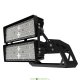 Мощный светодиодный прожектор Плазма Про 800Вт, 94400Лм, CRI80, 5000К Яркий дневной, оптика узкая 8°, IP66/IP67
