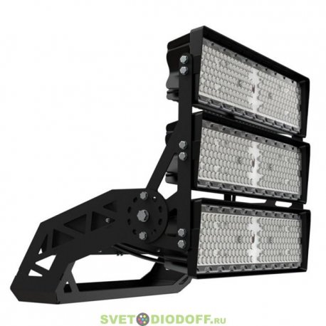 Мощный светодиодный прожектор Плазма Про 1000Вт, 164790Лм, CRI70, 4000К дневной, оптика 90°, IP66/IP67