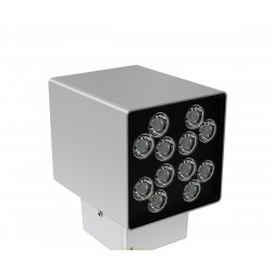 Фасадный односторонний светильник Акцент Куб 24Вт, 2860Лм, 4000К, оптика 15°, IP67, Скрытый монтаж, 130×150×105