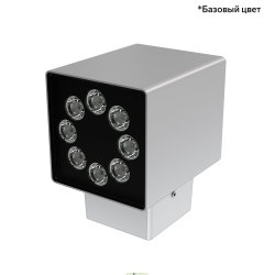 Фасадный односторонний светильник Акцент Куб 16Вт, 1900Лм, 5000К, оптика 15°, IP67, Скрытый монтаж, 130×150×105