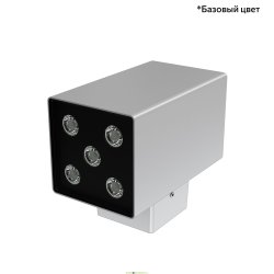 Фасадный двухсторонний светильник Акцент Куб ДУО 10Вт, 1250Лм, 5000К, оптика 15°, IP67, Скрытый монтаж, 180×150×105