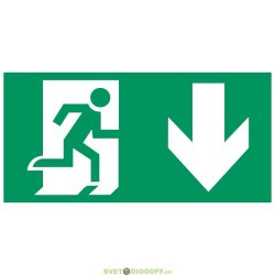 Аксессуар. Пиктограмма "Указатель двери эвакуационного выхода". Сигнум