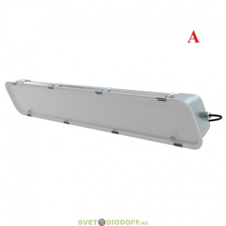 Светодиодный светильник для производственных линий Айсберг Стронг 30Вт, 3720Лм 3000К Теплый Матовый БАП (5Вт 1,5час.) 1300мм