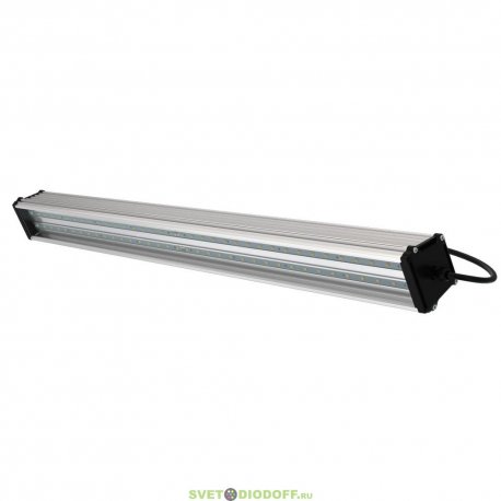 Светодиодный линейный промышленный светильник Т-Линия v2.0 30Вт, 4880Лм, 5000К, IP67, Прозрачный, 1000мм