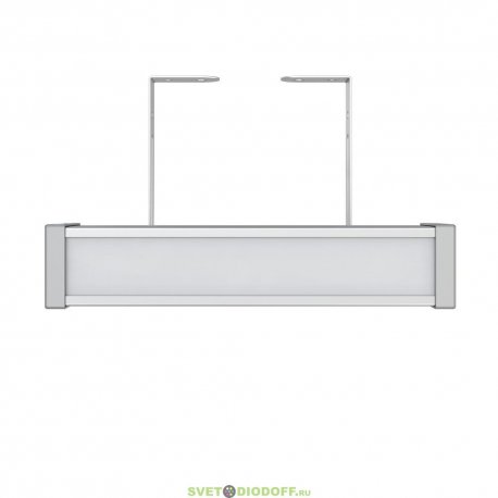 Линейный фасадный низковольтный светильник Барокко 12Вт, 1260Лм, 48В DC. CRI80 , 3000К Теплый, Матовый, 300мм