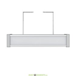 Линейный фасадный низковольтный светильник Барокко 6Вт, 660Лм, 48В DC. CRI80 , 3000К Теплый, Опал, 300мм